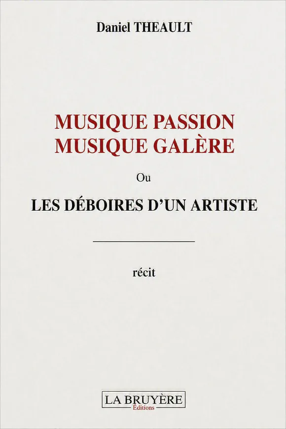 Couverture de Musique passion musique galère ou les déboires d’un artiste
